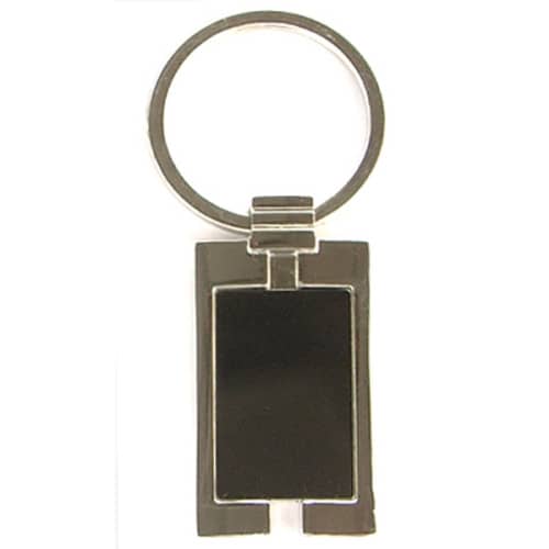 Chrome metal key holder