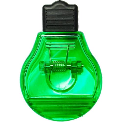 Jumbo size light bulb shape memo clip