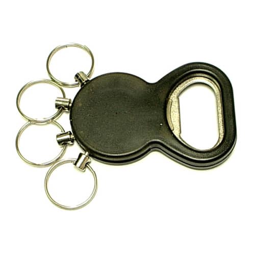 Bottle opener with key chain