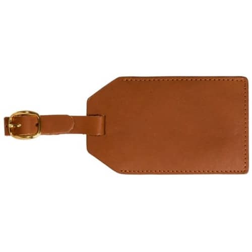 Grand Central Luggage Tag (Sueded Full-Grain Leather)