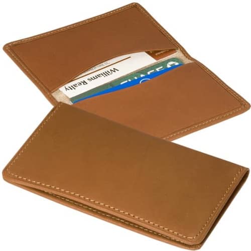 Alpine Card Case (Sueded Full-Grain Leather)