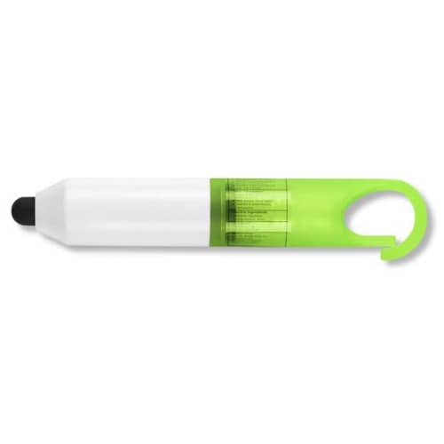 Clip-On Sanitizer Spray with No-Touch Stylus - 0.17 oz.