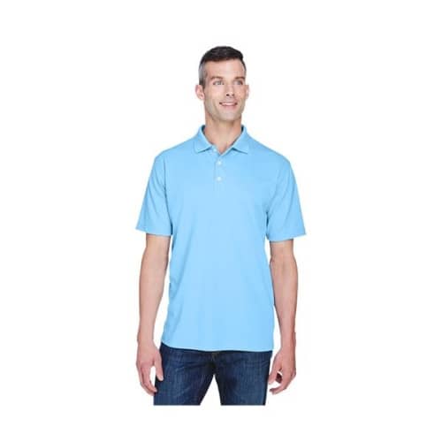 UltraClub® Men's Cool & Dry Stain-Release Performance Polo