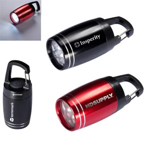 Baby Barrel 6 LED Torch with Carabiner
