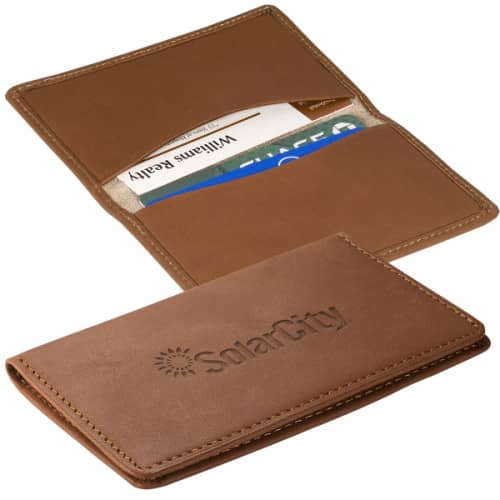 Alpine Card Case (Sueded Full-Grain Leather)