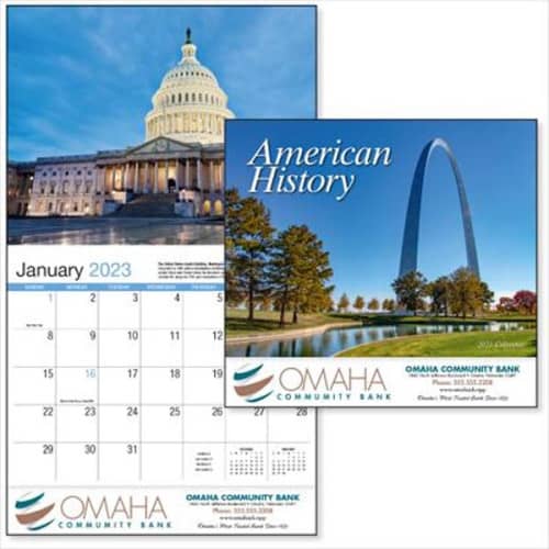 American History Appointment Calendar