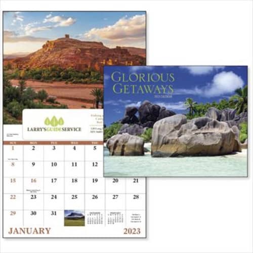 Window Glorious Getaways Scenic 2023 Appointment Calendar