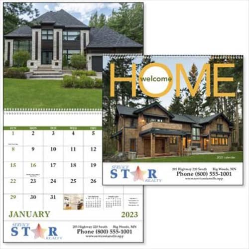 Welcome Home - Spiral Calendar 2023