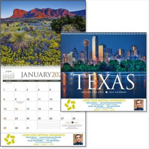 Texas 2023 Calendar