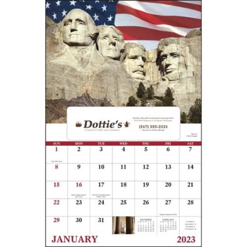 Window Celebrate America Americana 2023 Appointment Calendar