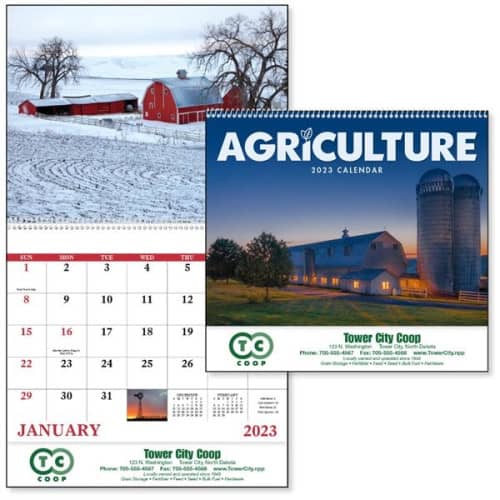Agriculture - Spiral 2023 Appointment Calendar