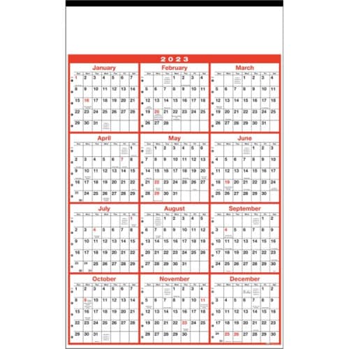 Yearly Business Planner II Calendar