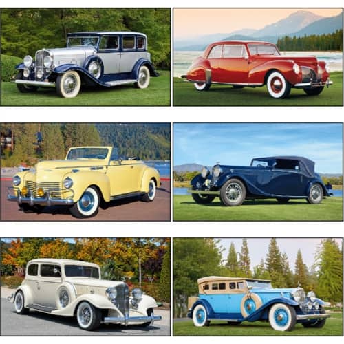 Antique Cars 2023 Calendar