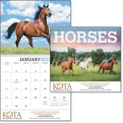 Horses 2023 Calendar EverythingBranded Canada