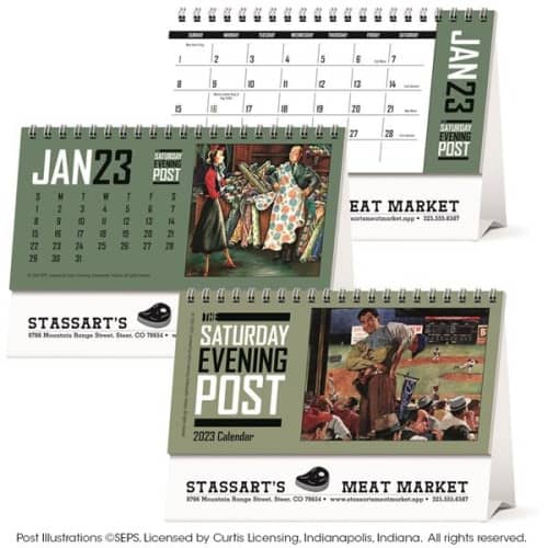 The Saturday Evening Post 2023 Desk Calendar