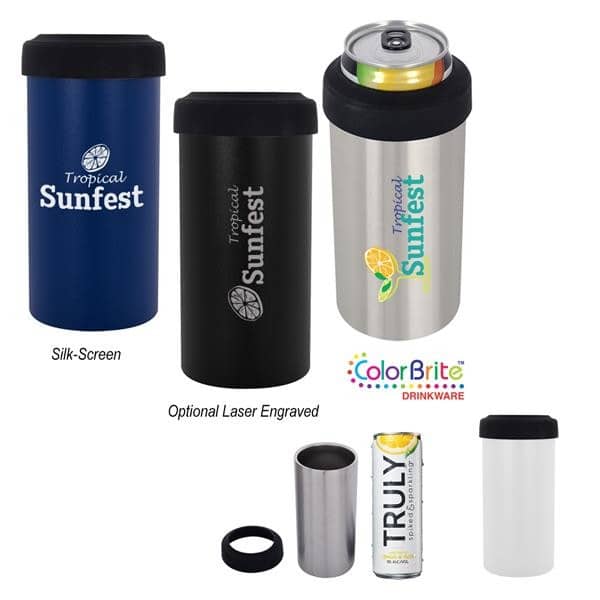 12 OZ. STAINLESS STEEL INSULATED SLIM CAN HOLDER