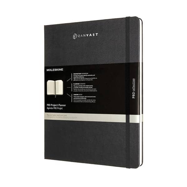 Moleskine® Hard Cover Ruled XL Professional Project Planner