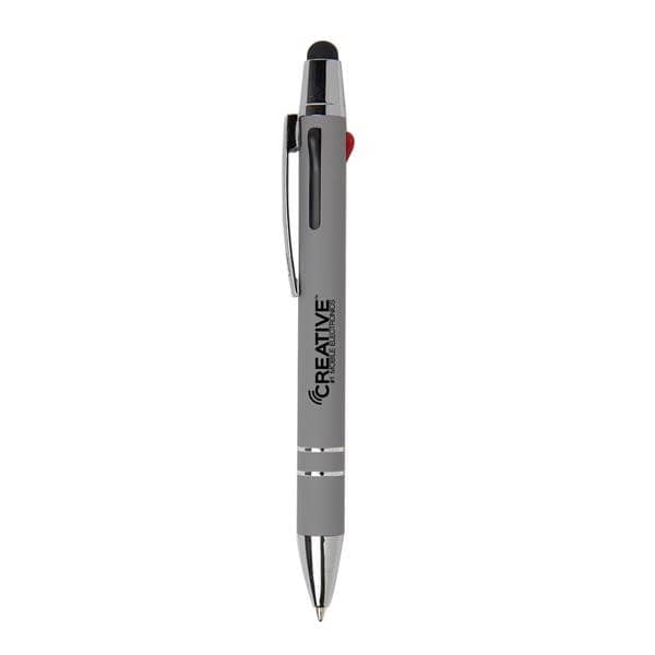 Madrid 3-in-1 Velvet Touch Aluminum Pen