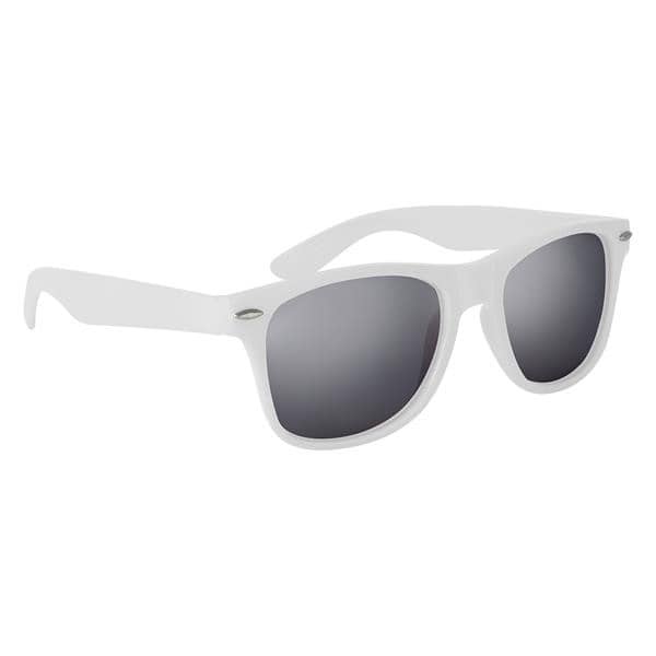 Silver Mirrored Malibu Sunglasses