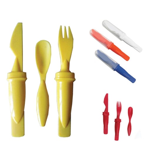 3-in-1 Combined Cutlery Set