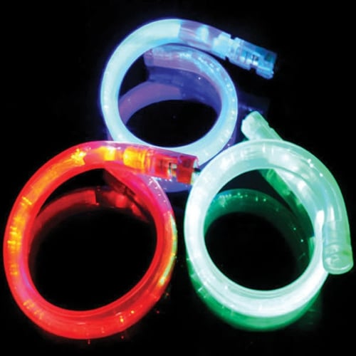 Flashing Spiral Tube Bracelet