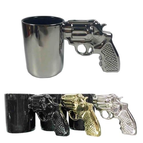 Ceramic Gun Handle Mug