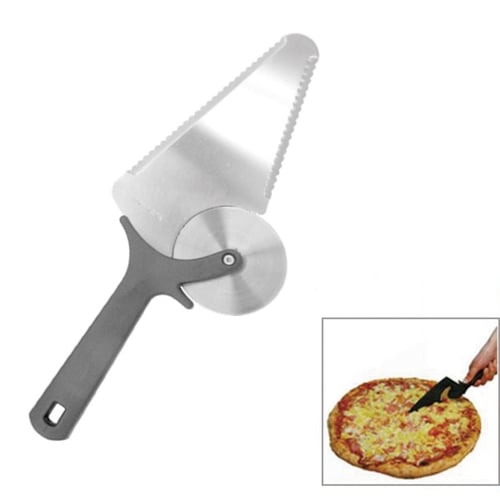 Pizza Shovel with Cutter