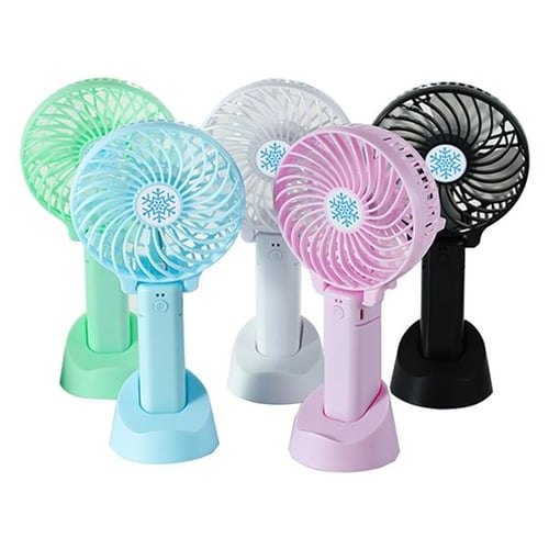 Portable Mini Fan with Phone Holder