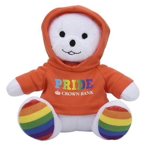 6" Rainbow Bear