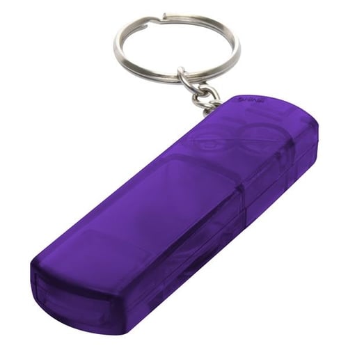 WHISTLE, LIGHT AND COMPASS KEY CHAIN