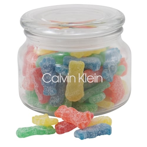 Sour Kids in a Glass Jar with Lid