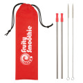 2-Pack Stainless Steel Straw Kit