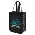 Snow Flurry Laminated Non-Woven Tote Bag