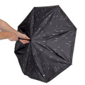 48" Arc Rain Drops Inversion Umbrella