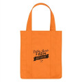 Non-Woven Shopper Tote Bag With 100% RPET Material