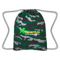 Reflective Camo Drawstring Sports Pack