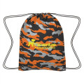 Reflective Camo Drawstring Sports Pack
