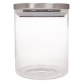 26 Oz. Glass Container With Stainless Steel Lid