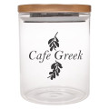 26 Oz. Glass Container With Stainless Steel Lid