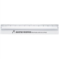 Plastic 12" Ruler With Magnifying Glass