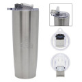 25 Oz. Pop 'N Sip Stainless Steel Tumbler