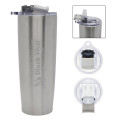 25 Oz. Pop 'N Sip Stainless Steel Tumbler