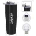 25 Oz. Pop 'N Sip Stainless Steel Tumbler