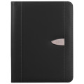 Eclipse Bonded Leather Zippered Portfolio With Calculator