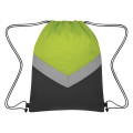 Reflective Stripe Drawstring Sports Pack