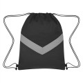 Reflective Stripe Drawstring Sports Pack