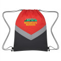 Reflective Stripe Drawstring Sports Pack