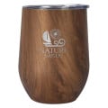 12 Oz. Woodgrain Alexander Stemless Wine Cup