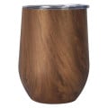 12 Oz. Woodgrain Alexander Stemless Wine Cup