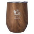 12 Oz. Woodgrain Alexander Stemless Wine Cup
